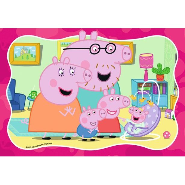 Prasátko Peppa 2x24 dílků