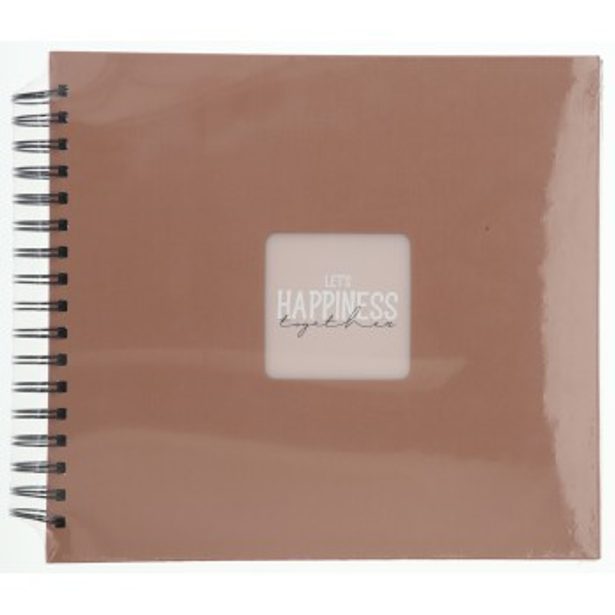 Hama album klasické spirálové FINE ART 28x24 cm, 50 stran, mousse, černé listy