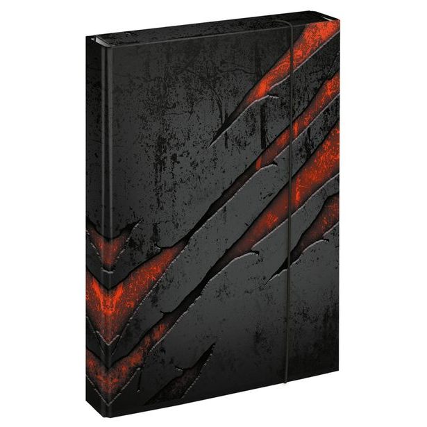 BAAGL Desky na školní sešity A4 Jumbo Láva Baagl