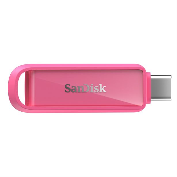 SanDisk Phone Drive 256 GB, USB-C Seastar Pink