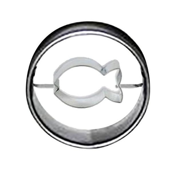 TORO VYKRAJOVÁTKA NA CUKROVÍ 4CM KOLEČKO-RYBA_hamashop