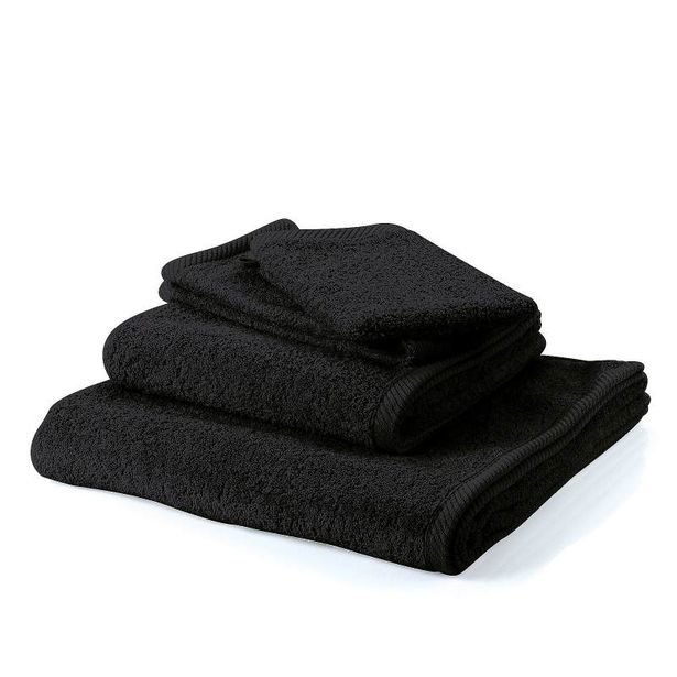 KELA Ručník LADESSA 100% bavlna černá 50x100 cm KL-24625