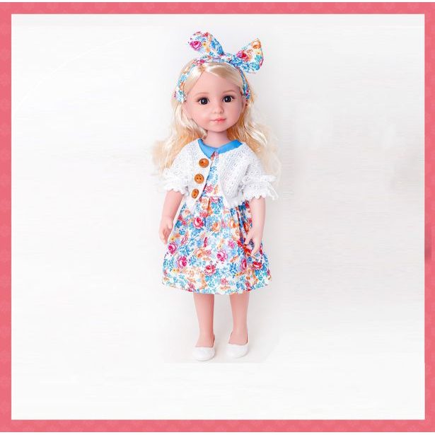 PLEJO Panenka s blonďatými vlásky 38 cm