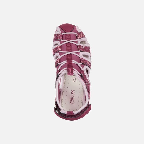 Růžové dívčí sandály Geox Sandal Whinberry G