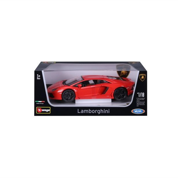 Bburago 1:18 Plus Lamborghini Aventador LP700-4 Metallic Orange