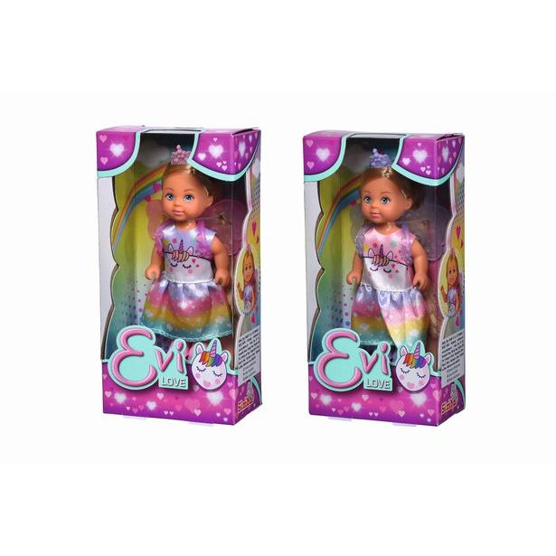 Panenka Evička Unicorn Fairy, 2 druhy