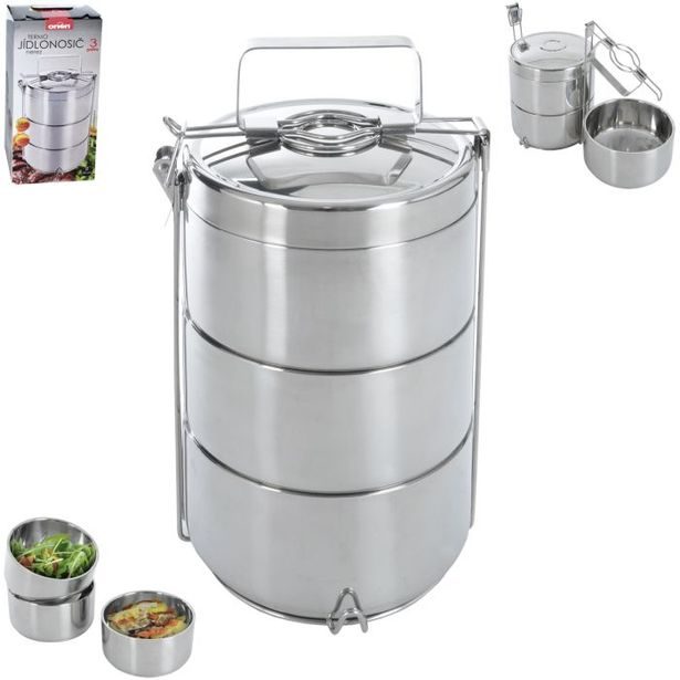 jídlonosič 3D (3x0,9l) TERMO, d14, NR