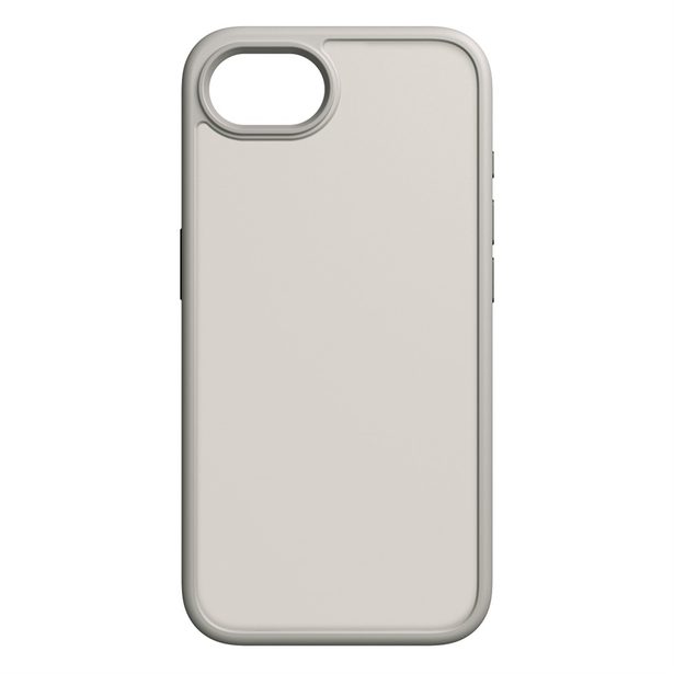 Black Rock Hybrid Case, kryt pro Apple iPhone 16e/17e, matný, poloprůhledný pískový