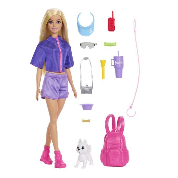 Barbie panenka na výletě s pejskem