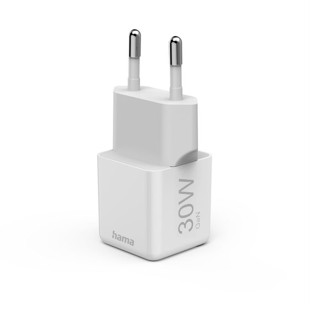 Hama rychlá USB nabíječka, USB-C PD/QC 30 W, super-mini