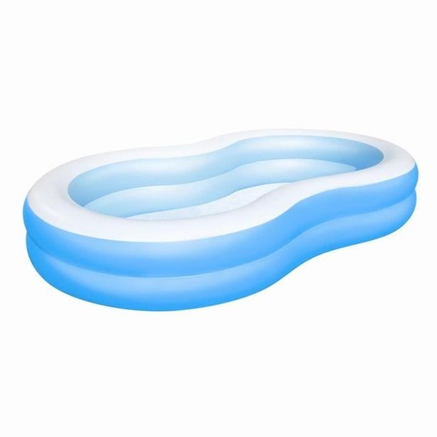 Nafukovací bazén laguna modrý - 162x157x46 cm