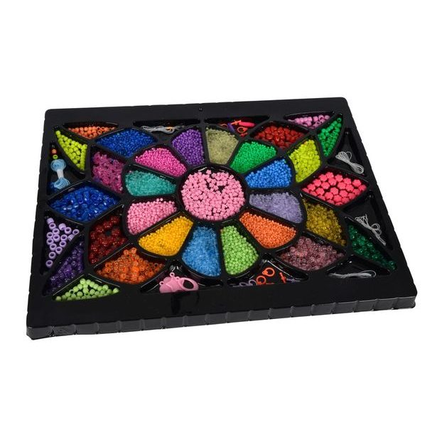 A&F Dárková sada korálků, 10000 ks, vč. příslušenství