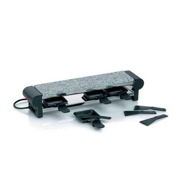 KELA Kamenný gril LIVIGNO, 1řada čtyř misek 50x10,5x10cm KL-66661