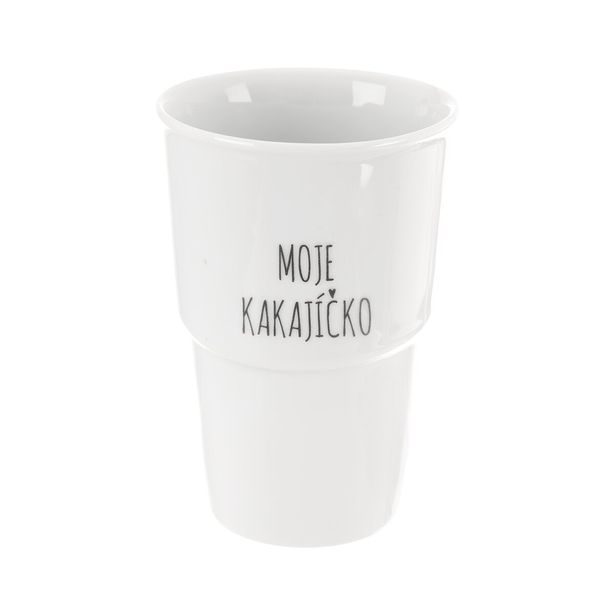 Hrnek bez ucha Moje kakajíčko 0,35 l