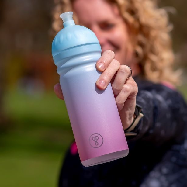 Zdravá lahev Pastel modrá 0,7l