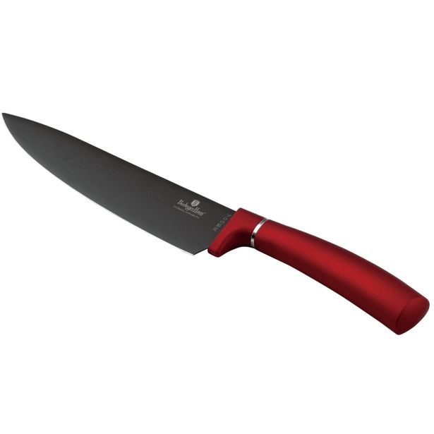 BERLINGERHAUS Sada nožů s nepřilnavým povrchem 4 ks Burgundy Metallic Line BH-2887