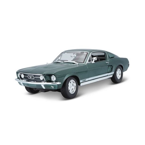 Maisto Maisto - 1967 Ford Mustang Fastback, metal zelená, 1:18