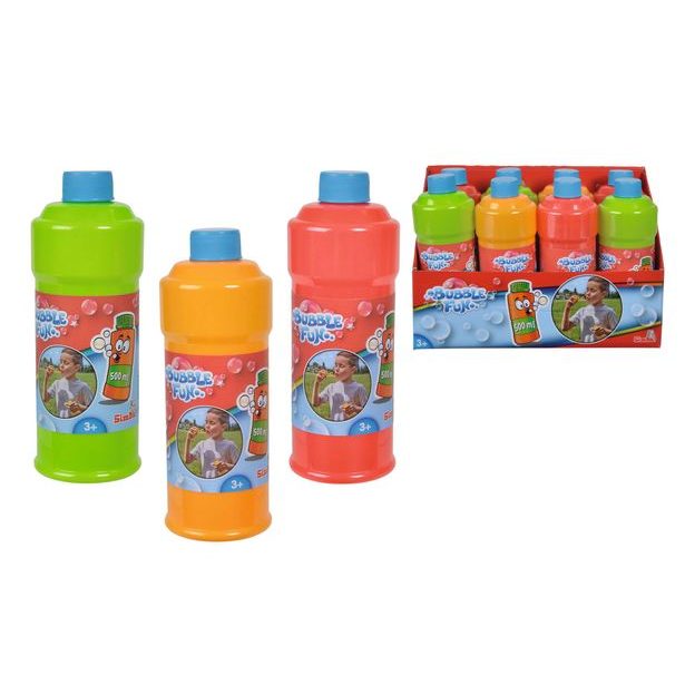 Bublifuk 500 ml, 3 druhy, DP8