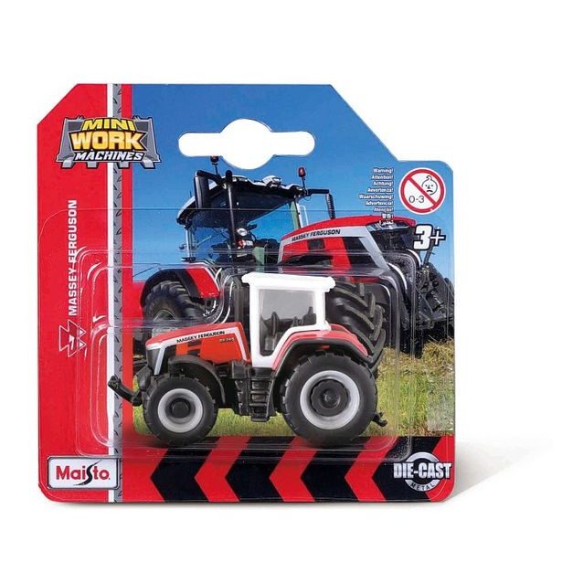Maisto M. Mini Work Machines Tractors 3´´, assort, blister