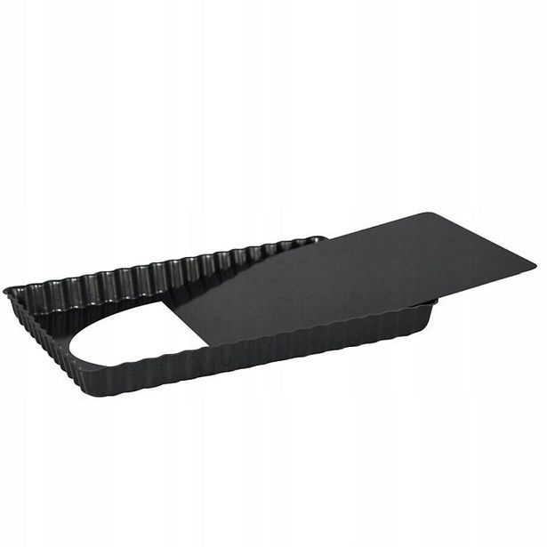 forma koláč 31x21x3cm, nepřil.povrch, odním.dno