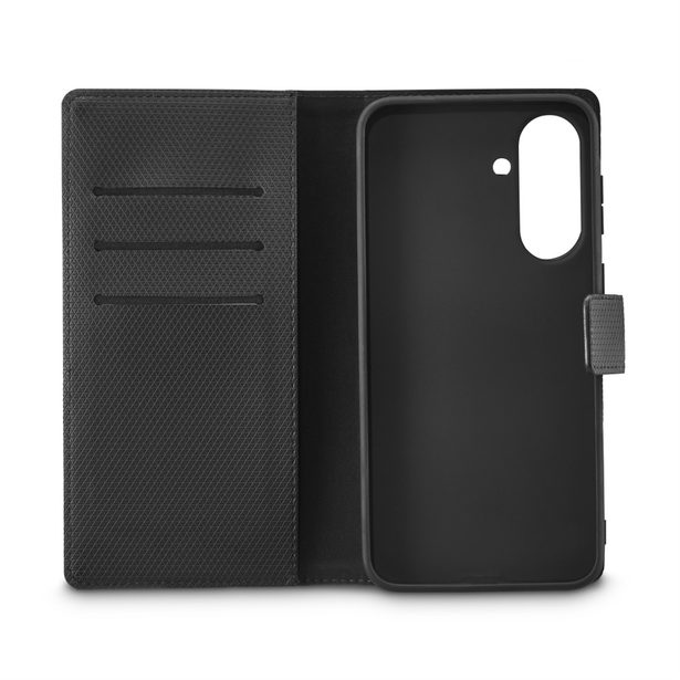 Black Rock 2-1 Wallet, pouzdro-knížka včetně odnímatelného krytu pro Samsung Galaxy A37 5G, černé