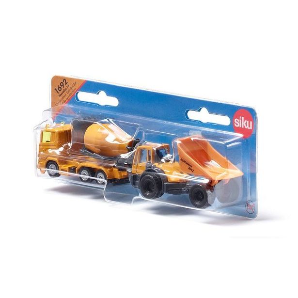 SIKU Blister - stavební stroje 2ks