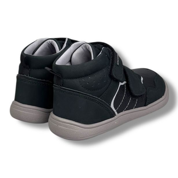 Dětská BAREFOOT celoroční kotníková obuv Protetika - Černé