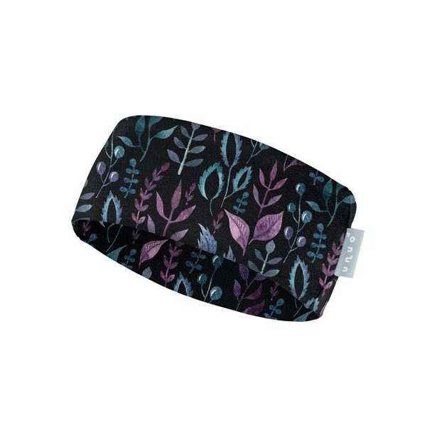 Unuo, Dámská čelenka fleecová Elise, Lístečky