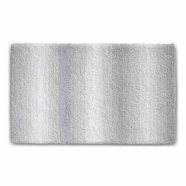 KELA Koupelnová předložka Ombre 100x60 cm polyester šedá KL-23574
