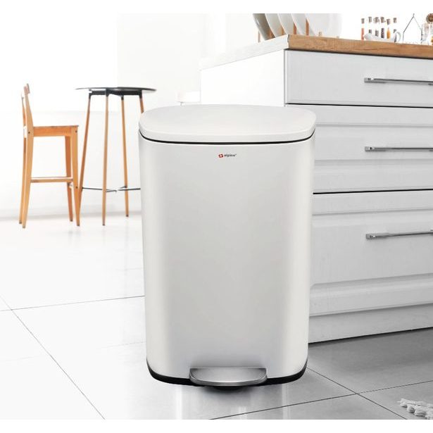 ALPINA Odpadkový koš nášlapný s tichým zavíráním 50 L ED-247399