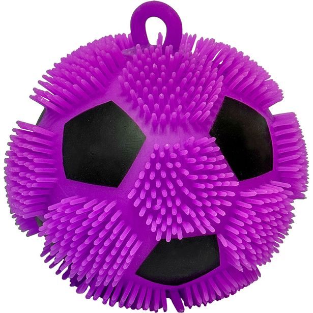 GLUMI Střapatý fotbalový míč se světlem