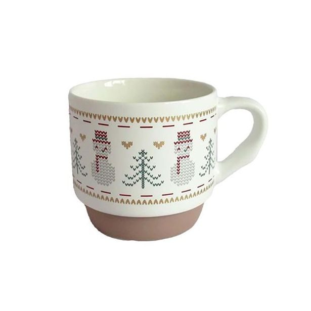 TORO HRNEK S VÁNOČNÍM MOTIVEM SNĚHULÁK KERAMIKA 305ML