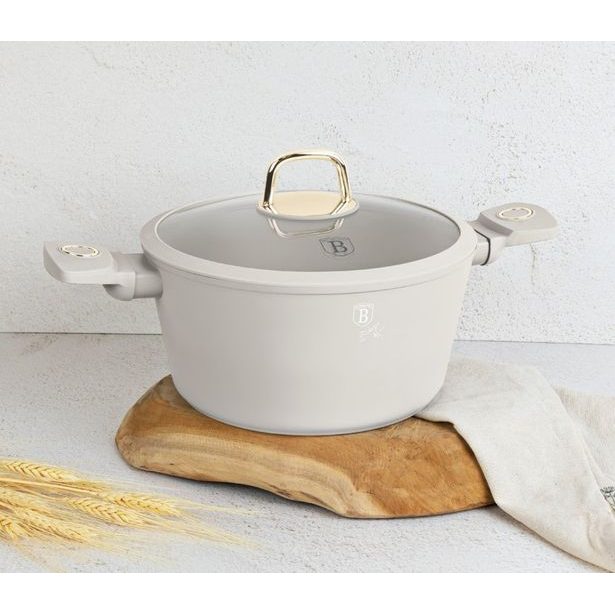 BERLINGERHAUS Sada nádobí s titanovým povrchem 15 ks Sahara Collection BH-8081