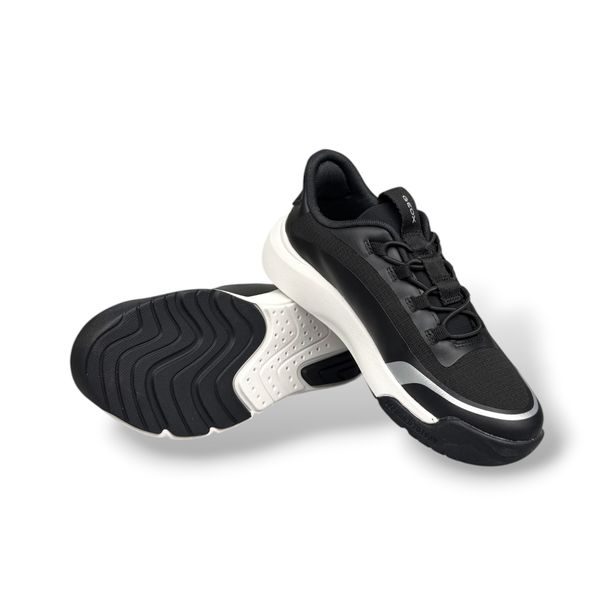Černé chlapecké tenisky Geox Pro-ran Fast in