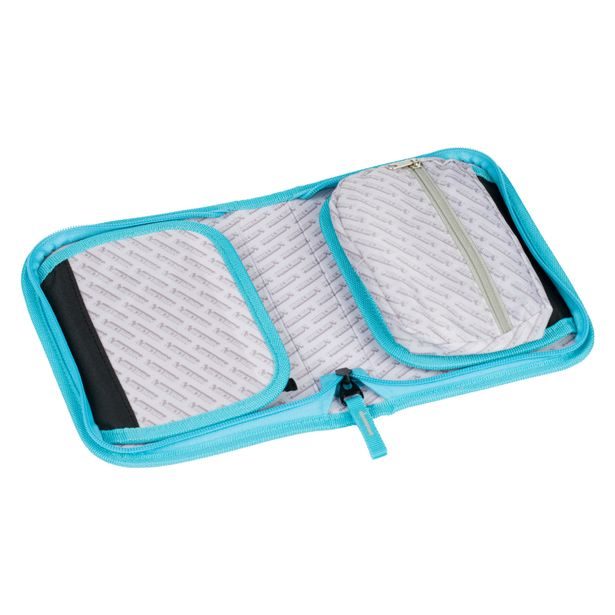 BAAGL Školní penál jednopatrový Minecraft Blue Axe