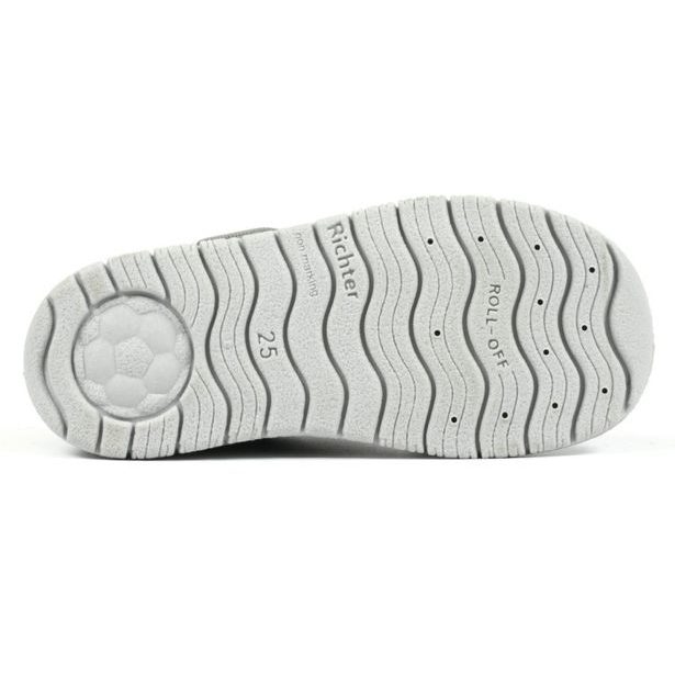 Dětské přezůvky Richter - Black (šachovnice)