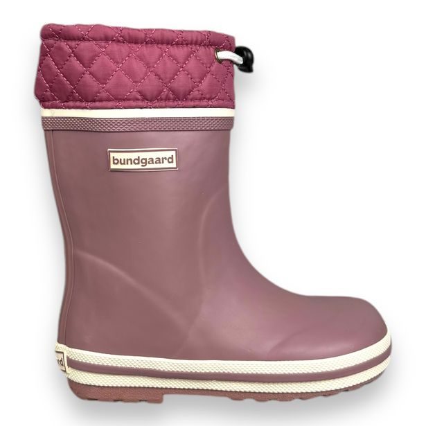 Dětské zateplené holínky Bundgaard Sailor High Warm Dark Rose
