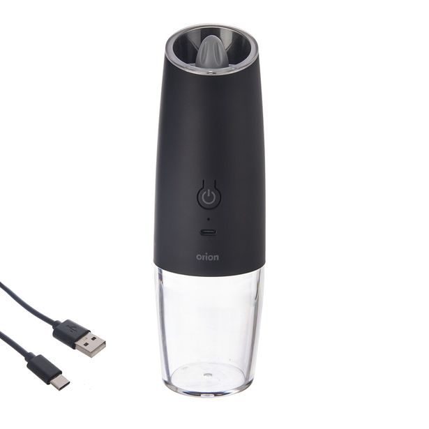 Akumulátorový mlýnek na koření s LED osvětlením