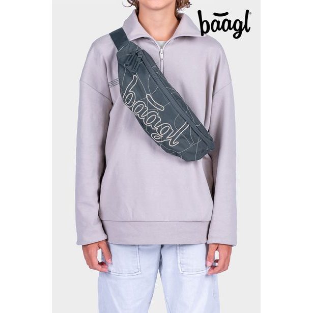 BAAGL SET 5 Skate Max Wave: batoh, penál, sáček, sportovní taška, ledvinka GRS