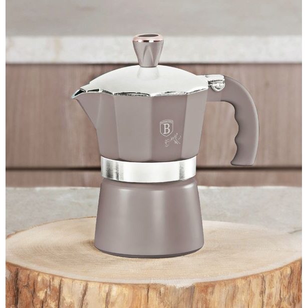 BERLINGERHAUS Konvice na espresso 3 šálky Taupe Collection BH-8568