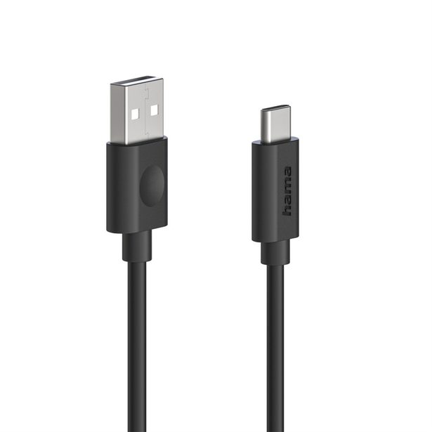 Hama USB 2.0 kabel typ A-C, 1,2 m, Ecosential