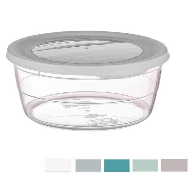dóza 1,1l TREND, d17x7cm, plast