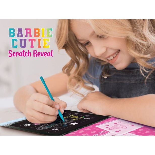 BARBIE SKETCH BOOK CUTIE SCRATCH REVEAL