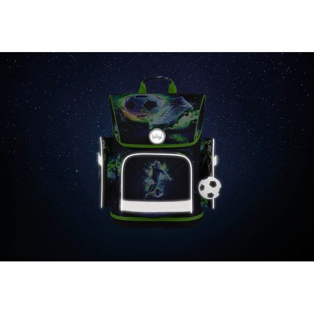 BAAGL SET 5 Ergo Fotbal Hráč: aktovka, penál, sáček, zástěra, peněženka