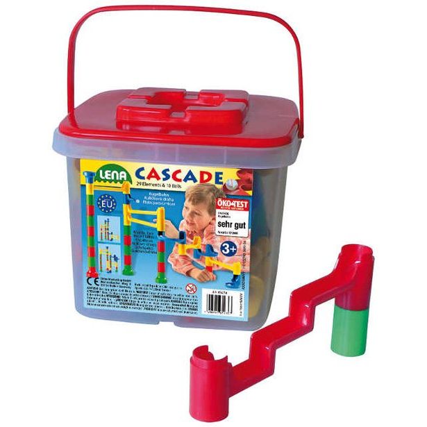 Kuličková dráha v kyblíku, 31 dílů