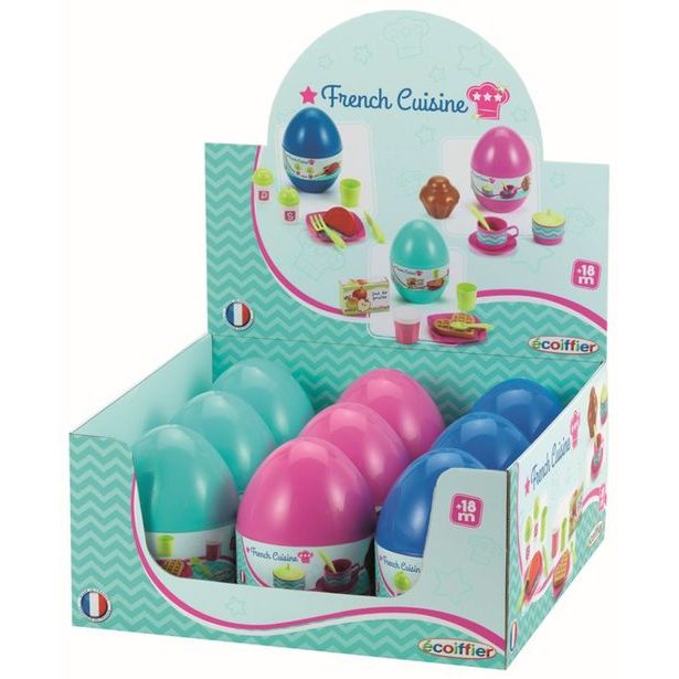 Vajíčko s jídelním setem, DP9, 3 druhy