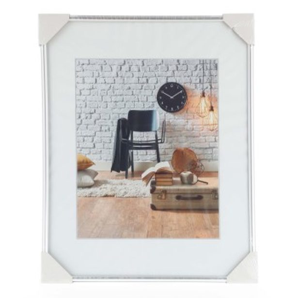 Hama rámeček plastový SEVILLA, stříbrná matná, 40x50 cm