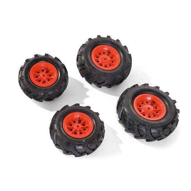 Nafukovací pneumatiky na traktory Junior, Farmtrac - červené