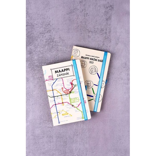 Notes Maappi, linkovaný, 13 × 21 cm Baagl