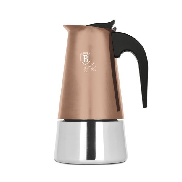 BERLINGERHAUS Kávovar 6 šálků indukční Metallic Line Rose Gold Edition BH-8908